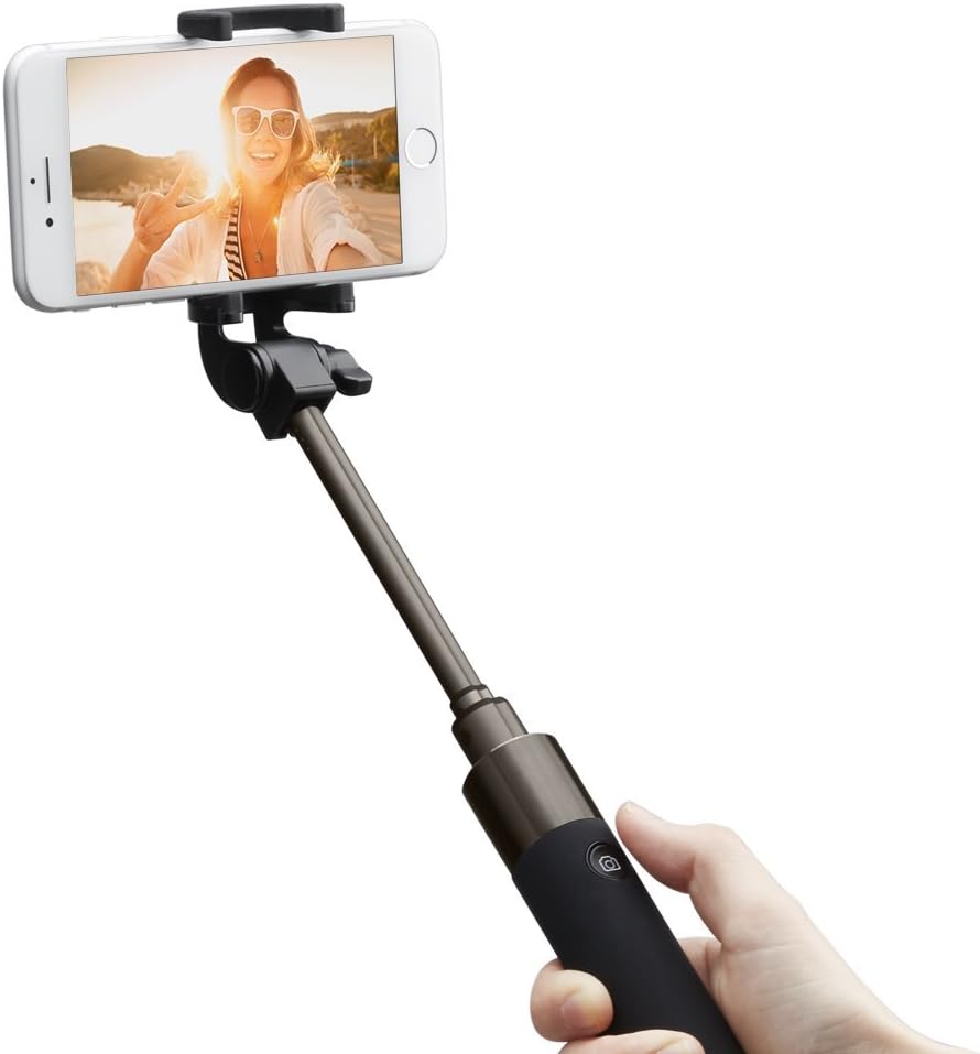 Spgien Velo S530 Wired Selfie Stick Black Amazon.in Electronics