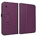 SODIAL(TM) Funda de Cuero con Soporte para Samsung Galaxy Tab 2 7.0-pulgadas P3100/ P3110/ P3113, Color Purpura