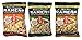 Koyo Reduced Sodium Vegan Organic Noodle Ramen 3 Flavor 9 Bag Variety Bundle: (3) Garlic Pepper, (3) Asian Vegetable, and (3) Tofu Miso, 2.1 Oz Ea (9 Tot)