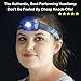 USB Rechargeable LED Headlamp Flashlight - Super Bright, Waterproof & Comfortable - Perfect Headlamps for Running, Walking, Camping, Reading, Hiking, Kids, DIY & More, USB Cable Included