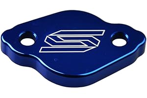 SCAR Rear Brake Reservoir fluid Cap Cover Compatible with YAMAHA 65 125 250 450 YZ YZX YZF WR WRF WRX XT TRICKER SEROW 03-25 