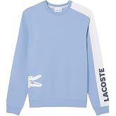 Lacoste Men's "Big Croc" Print Loungewear Sweatshirt