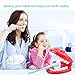 Juboury Kids Doctor Kit 33 Pieces Toy Medical Kits Pretend-n-Play Dentist Medical Kit with Electronic Stethoscope for Kids, School Classroom, Easter Stuffers, Party and Role Play