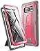 YOUMAKER Kickstand Case for Galaxy Note 8, Full Body with Built-in Screen Protector Heavy Duty Protection Shockproof Rugged Cover for Samsung Galaxy Note 8 6.3 Inch - Pink/Gray