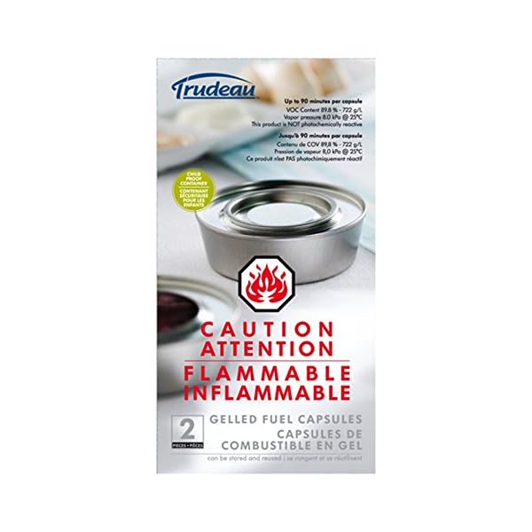 Trudeau Gelled Fuel Fondue Capsule The Home Kitchen Store