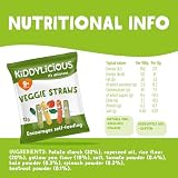 Kiddylicious Veggie Straws 4 Packs 4 x 4 Delicate Baby Snacking 9+ Months view 6