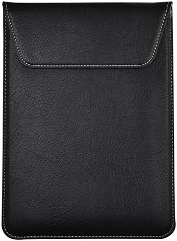 PU Leather Protective Sleeve Pouch Case for iPad 9.7 / iPad Pro 9.7 / iPad Air 2 / Samsung Galaxy Tab S3 / S2 9.7 / Galaxy Tab A 10.1 / Lenovo New Yoga Tab 3 Pro 10 / Asus ZenPad 3S 10 (Black)