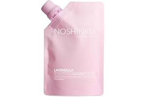 Noshinku - Hand Sanitizer Spray Refill Pouch for Hand Sanitizer Spray Bottles, Moisturizing Hand Sanitizer Refill, Natural Sanitizer Refill with 70% Sugarcane-Derived Alcohol, 100 mL, Lavender