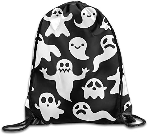 Ingregair Scary White Ghosts Vector Design Humor Knapsack Backpack