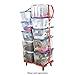 SNAP-LOC, Heavy Duty Furniture Moving Dolly, 4 Wheels, 1,500 lb, Dollies for Moving Cargo, E Strap Attachment Included, Red, Made in USA
