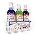 SNOWIE - Premium Shaved Ice Snow Cone Syrup Ready To Use 3 pack (Sugar Free Pack)
