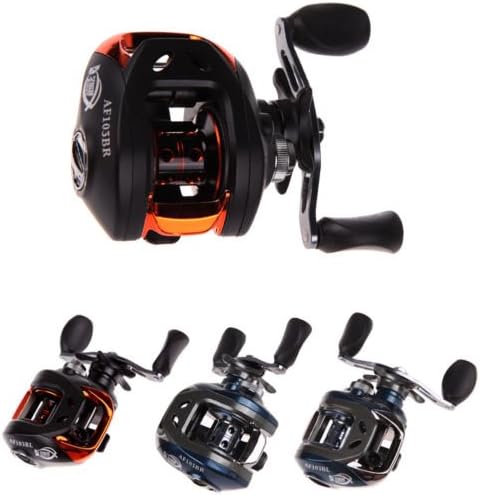 10+1BB 6.3:1 Ball Bearings Left/Right Hand Baitcasting Fishing Reel 2 Colors