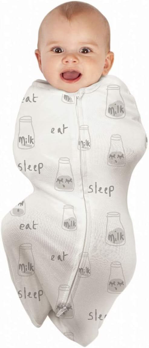 PEUBUD ® Swaddle Pod/Sleeping Bag/Envelopes/Zipper Sleepsacks for 0-3 Months Newborn Baby