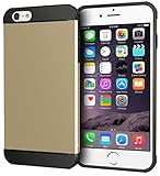 Roocase RC-IPH6-5.5-ET-CG Apple iPhone 6 Plus Exec Tough Case, Champagne Gold