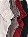 HASLRA Women's Boot Cuffs Cover Slouch Knit Socks 4 Pairs (Mix1)