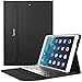 Poetic Slim-KeyBOOK Series Removable Bluetooth Keyboard Cover Case for Apple iPad Air (5th Generation iPad) Black