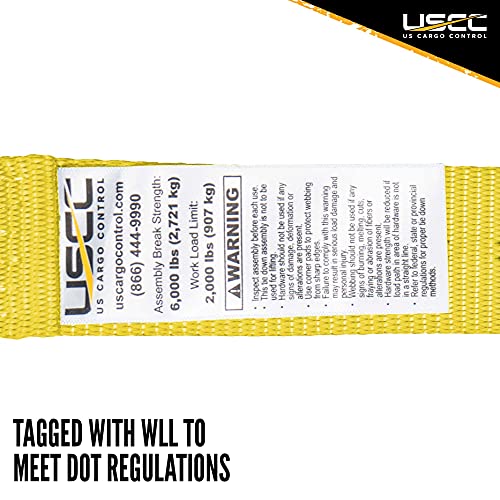 US Cargo Control Automotive Ratchet Straps Ratchet Straps with Snap