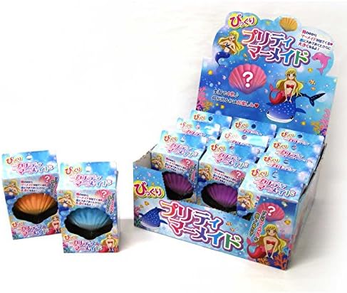 Amazon びっくりプリティマーメイド 水に入れると貝殻から人魚が誕生 大きくなる 1個 生態 採集 おもちゃ Amazon びっくりプリティマーメイド 水に入れると貝殻から人魚が誕生 大きくなる 1個 生態 採集 おもちゃ