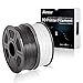 PLA+ Filament 3D Printer Filament,2kg Spool (4.4 lbs) 1.75mm,Dimensional Accuracy +/- 0.02 mm, 2 Packs (Black + White) by SUNLU