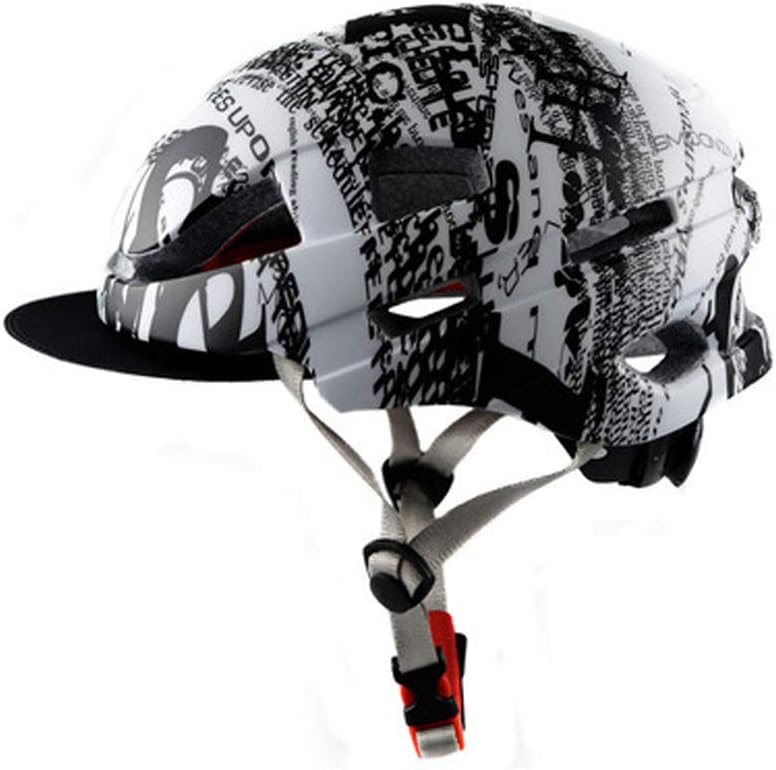 bike helmet with cap