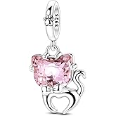 S925 Sterling Silver Charm Fit for Pandora Bracelet Original Pendant Bead Jewelry Gift for Her