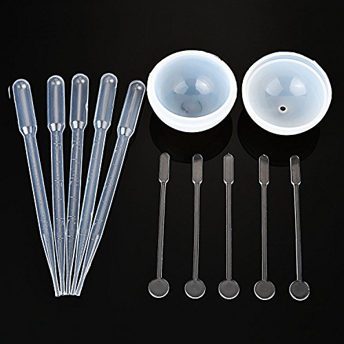 image for Mtlee 119 Pieces Jewelry Casting Molds and Tools Set, Include Assorted