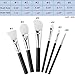 MAKARTT Silicone Makeup Brushes of 6pcs Multipurpose Eye Shadow Lip Face Mask Brush Set