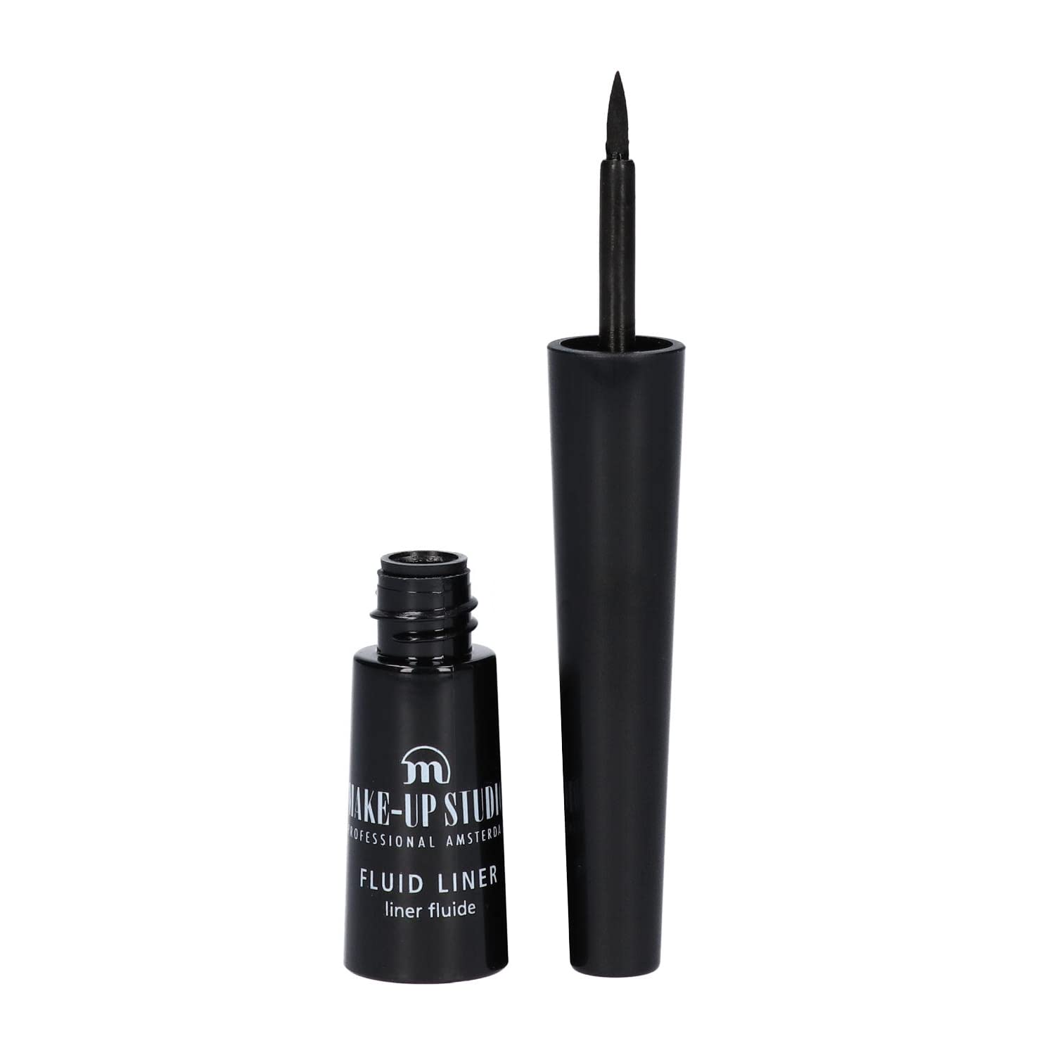 Make-Up Studio Fluid Liner Eyeliner - Sparkling Black for Women 0.08 oz