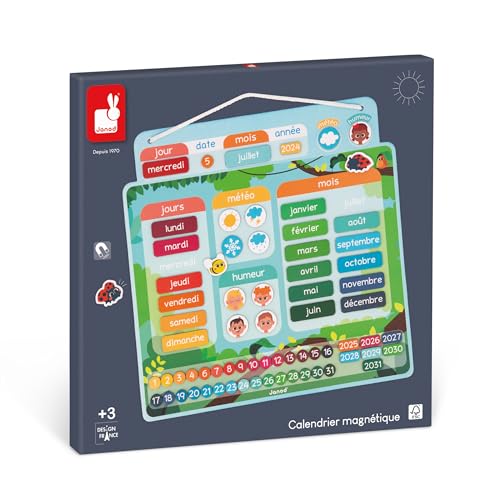 JANOD - Magnets and Magnetic Toys, Multicolor (J05466)