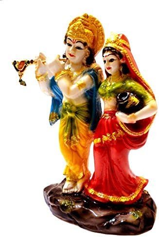 Radha Krishna/Krishna God Resin Idols/Statue ( Symbol of Love Wedding Gift )