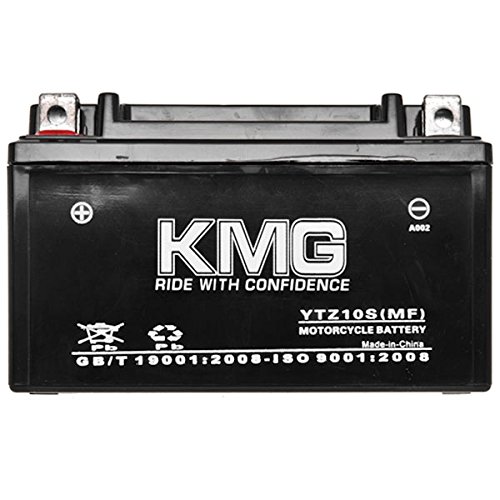 KMG YTZ10S Battery For Honda CBR600F4i/RR & More – 12V 8Ah AGM Maintenance-Free Powersport Battery