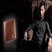 Sannysis Men Bifold Business PU Leather Wallet ID Credit Card Holder Purse (Brown)