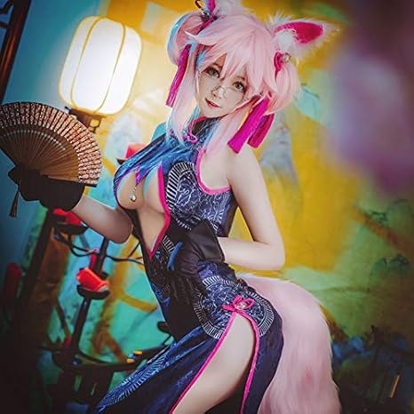 Amazon Fgo コヤンスカヤ 玉藻の前 妲己 チャイナドレス コスプレ Fate Grand Order コスチューム 変身 仮装 ステージ服 舞台 ハロウィン クリスマス コスプレ 仮装 通販