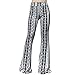 ShopMyTrend SMT Women's High Waist Wide Leg Long Palazzo Bell Bottom Yoga Pants