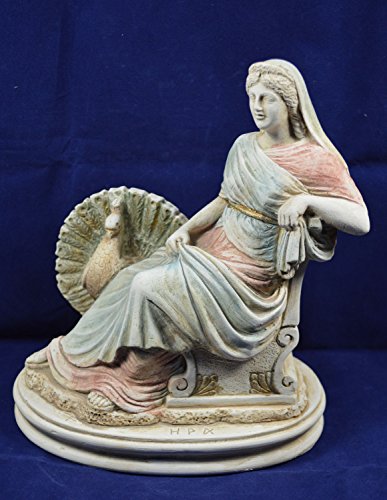 Estia Creations Hera Sculpture Ancient Greek Goddess of Women Statue Artifact