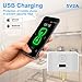 Smart Wifi Plug Compatible with Alexa Remote Control Wireless Adaptor Socket Outlet for Smart Home with An Extra USB Port