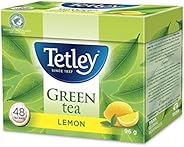 Tetley Green Tea with Lemon, 48 Count