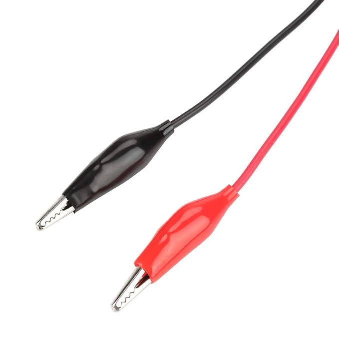 Oscilloscope Test Cable, Durable Red and Black Oscilloscope Cable, for