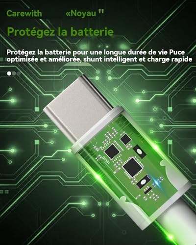Adaptateur USB C Écouteur Jack Casque 3.5mm pour iPhone 16 15 Chargeur Compatible avec Samsung AUX Audio Câble Splitter Type C Prise Connecteur pour Apple pour iPad Téléphone Voiture Accessories