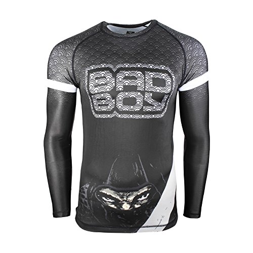 Bad boy shadow assassin rash guard - black - xx-large