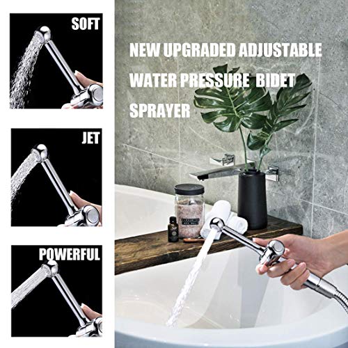 Handheld Toilet Sprayer,Hand Water Bidet Sprayer Shatafa Bathroom Jet
