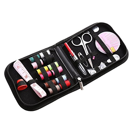 BARGAIN HOSUE 25 point set Mobile lightweight traveling sewing kit Sewing set needle thread scissors button - Thumbnail 3