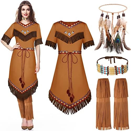 ladies indian fancy dress Womens Native American Costume
