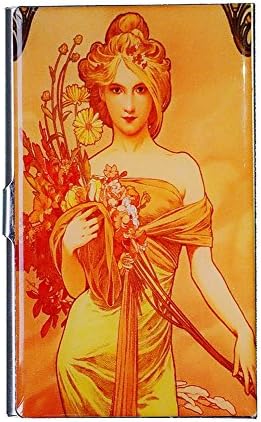 Tumecos Design VIN-23 Vintage Stainless Steel Business Card Holder Organizer Card Case Keepsake Gift