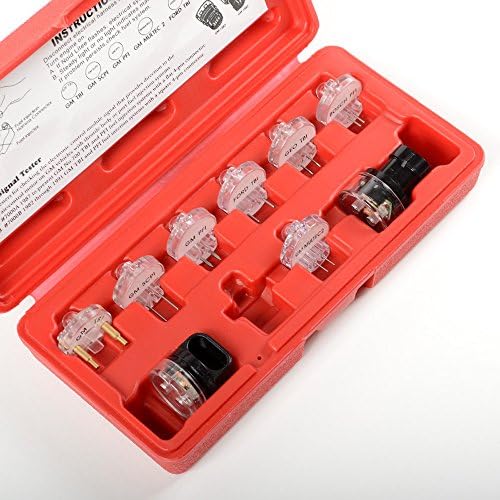 9 Pc Deluxe Noid Lite Light Fuel Injection Test Signal GM Tester Auto ATE Tools