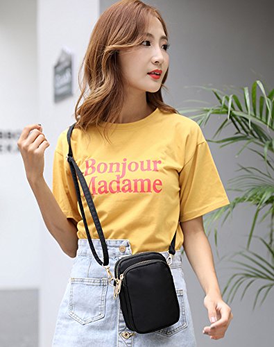 Toniker Fashion Cell Phone Purse Small Crossbody Bag Smartphone Wallet Phone Holder for Women Girls - Thumbnail 3