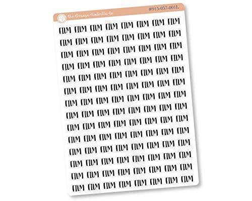 Amazon.com: Film Planner Stickers, Script