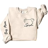 FAITHWALLART Personalized Dog Mom Sweatshirt, Dog Lover Gift, Dog Sweatshirt, Dog Mom Gift, Dog Mom Hoodie, Gift for Her
