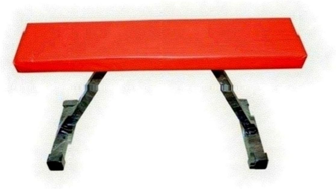 Spiro SPR_ONLN_Flat_BNCH_FX Multipurpose Folding Exercise/Fitness Bench (Black)