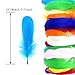 Coceca 150pcs Large Colorful Feathers for Arts and Crafts